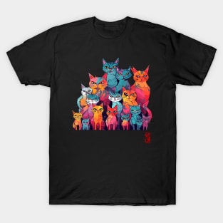 Group of cats T-Shirt